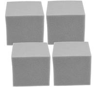 ERINGOGO 4pcs Soundproof Foam Panels 15x15x15cm Fire-resistant Acoustic Cubes for Room Soundproofing and Bass Trap Corner Wall Sound Absorbing Material