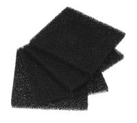 ERINGOGO 4pcs Square Activated Carbon Fiber Filter Pads for Compost Bin and Kitchen Trash Bucket, Replacement Sponge Filters for Food Waste Bin, Odor Control Filtration Pads