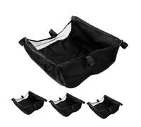 ERINGOGO 4pcs Stroller Storage Bag Oxford Bottom Basket Stroller Shopping Organizer Underseat Mesh Cargo Net for Pushchair