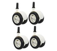 ERINGOGO 4pcs Stroller Wheels Swivel Replacement Silent Pram Wheels for Stroller Front Back Replacement