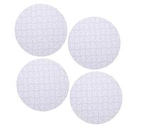 ERINGOGO 4pcs Sublimation Heat Transfer Puzzle Blanks Pre Assembled DIY Jigsaw Puzzle for Custom Printing Sturdy Natural Paper Craft Pieces to Draw Paint and Personalize