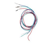 ERINGOGO 4pcs Turntable Headshell Replacement Wires Colored Cable Easy Identification for Phonograph Stereo Record Player Connections Compatible with Homes Cafes Bars