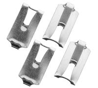 ERINGOGO 4pcs Vinyl Record Movement Buckles Secure Record Player Clips for Easy Installation and Compatible Various Turntables Essential Accessories for Vinyl Enthusiasts
