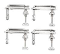 ERINGOGO 4pcs Violin Fine Tuners Durable Alloy Tuning Adjusters for Violins Easy to Operate for Beginners and Enthusiasts