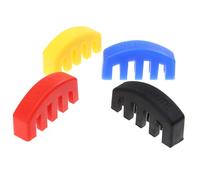 ERINGOGO 4pcs Violin Rubber Mutes Practice Silencers Fiddles Sordine Wear-resistant Violin Mute Devices