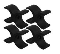 ERINGOGO 4Pcs Wheelchair Seat Rail Guide Blocks Pa Material Replacement Parts for Enhanced Support and Stability Compatible with Various Wheelchair Models