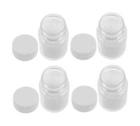 ERINGOGO 4pcs White Polyester Fiber Fill 3mm Plush Coconut Silicone Flocking Powder Comfortable Soft Touch Cluster Fiber Filling for DIY Doll Cushion Pillow and Toy Stuffing