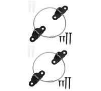 ERINGOGO 4sets Furniture Anchors for Wall Proofing Safety Bookcase Anchor Straps Childproofing Kit for Cupboard and Corner Protectors