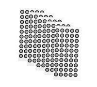 ERINGOGO 5 Sheets Scanner Reflective Marker Points High Reflectivity Tear Resistant Reference Stickers for Accurate Positioning Pet Film for Architecture Engineering Design Use