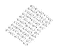 ERINGOGO 50 Sets Greenhouse Nuts and Square Head Bolts Kit Aluminum Multipurpose Repair for Greenhouse Frames Clamping Fasteners for Garden Shelves and Stages Easy Installation Replacement
