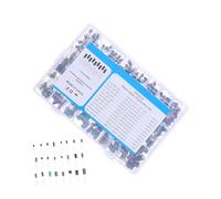 ERINGOGO 500Pcs Electrolytic Capacitor Kit with Storage Box Heat Resistant Aluminum Capacitors Assorted Set for Electronics Repair DIY Projects LCD Circuits Stable Performance and Extended