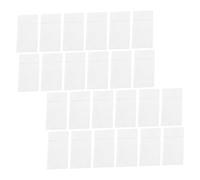 ERINGOGO 50pcs Disposable White Napkins with Cutlery Pocket Thickened Guest Towels for Weddings Restaurants Home Parties Flatware Holder Serviettes