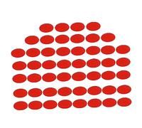 ERINGOGO 50Pcs Double Sided Round Adhesive Tape Pads for Car Ornament Mounting Strong Self Adhesive PVC Glue Removable and Easy to Use for Home Office Kitchen and Wall Storage