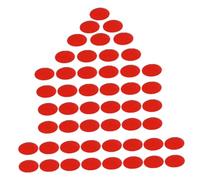 ERINGOGO 50Pcs Double-sided Round Mounting Tapes for Car Ornaments Sticky PVC Adhesive Pads Round Seal Stickers for Hanging Hooks and Wall Storage Strong Bonding Removable