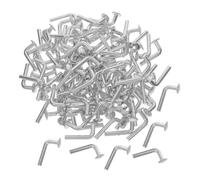 ERINGOGO 50pcs Galvanized Iron L-shaped Safety Bolts M5 Drop Pins for Pallet Rack Shelving Industrial Rack Accessories for Warehouse Storage and DIY Assembly