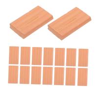 ERINGOGO 50pcs Miniature Bricks Models for DIY Dollhouse and Table Architecture Realistic Mini Bricks for Creative Landscaping for Miniature Garden Projects and Crafts