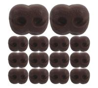 ERINGOGO 50pcs Nose For Crochet Animals: Plastic Animal Safety Noses - Accessories for Crocheting Plushies Crafts Kit DIY Doll Making Projects Light Brown