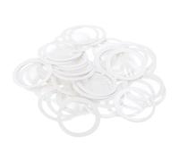 ERINGOGO 50pcs Sturdy Kazoo Diaphragms Kazoo Flute Films Abs Material Safe Easy to Store Flute Accessories for Music Instruments