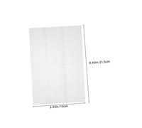 ERINGOGO 50pcs Thick Disposable Paper Napkins White Texture Absorbent Cocktail Bar Table Napkins for Weddings Parties Home Office Dinner Events