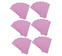 ERINGOGO 50pcs Thickened Bottom Card Internal Glitter Background Papers for Eyelash Box Glitter Lash Case Paper Home Supplies