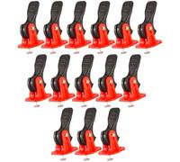 ERINGOGO 50pcs Tiling Spacers Tile Leveling Tool with Reusable Plastic and Steel Components for Accurate Floor Leveling Compound and Convenient Storage Carrying