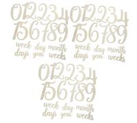 ERINGOGO 57pcs Milestone Cards for Growth Photography Monthly Milestone Signs Cute Memory Props for Newborns for Boys and Girls Capture Precious Moments
