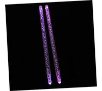 ERINGOGO 5a Acrylic round Glowing Drumsticks for Drums and Snare Drums with Comfortable Hand Feel and Not Easy to Crack Design and Percussion Instruments 2pcs Set