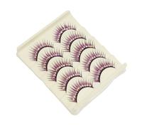 ERINGOGO 5pairs Thick Exaggerated Fake Eyelashes Diamond for Dance Performances of Stage Lashes for Costume Parties Events Reusable Charming and Easy to Apply