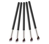ERINGOGO 5pcs Angled Under Eye Concealer Brush Fingerlike Flat Mini Foundation Tool for Precise Blending and Targeted Coverage of Eye Shadow and Stubborn Spots