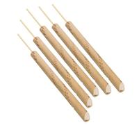 ERINGOGO 5pcs Bamboo Bird Whistle Lightweight Portable Slide Whistles for Teens Music Playthings Creative Bird Call for Imaginative Sound and Melody Training