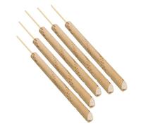 ERINGOGO 5pcs Bamboo Bird Whistles Lightweight Portable Miniature Flutes for Teens Music Playthings Safe Smooth Surface Southeast Asian Cultural