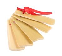 ERINGOGO 5pcs Bamboo Kuaiban for Boys and Girls Beginner's Traditional Musical Instrument for Stage Performance Portable Castanets for Elementary School Education and Dance