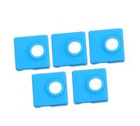 ERINGOGO 5pcs Blue Silicone Heater Block Cover for Printer Aluminum Hotend Protector Case High Temperature Resistant Up for Reprap Ender Printer Accessories