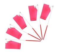 ERINGOGO 5pcs Colored Dance Ribbons with Sticks for Birthday Parties and Themed Celebrations Soft Flowing Ribbons for Energetic Movements