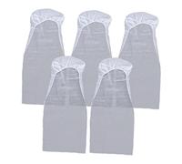 ERINGOGO 5Pcs Disposable Car Seat Covers Non Woven Protective Cushion for Airplane Taxi Train Vehicle Use Easy to Install and Throw Away for Cleanliness and Pet Hair Prevention