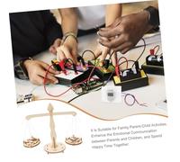 ERINGOGO 5pcs DIY Balance Scale Science Learning Kit for Complete Stem Experiment Materials with Easy Guide Educational Math Balance for Home and School Science Exploration