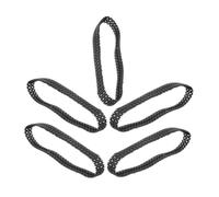 ERINGOGO 5pcs DIY Rubber Tank Track Replacement for Remote Control Tank Model Robot Easy to Install Lightweight Tracks for Military Model Building and Robot Chassis Maintenance