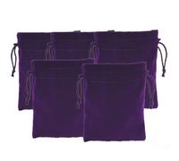 ERINGOGO 5pcs Drawstring Bundle Pocket Small Electronic Product Cable Cord Organizer Bags for Travel and Earphone Storage