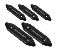 ERINGOGO 5pcs Electric Guitar Toggle Cover Plates Plastic Switch Protector for Guitar Parts and Accessories Lightweight Control Plate with Precise for Smooth Pickup Switching