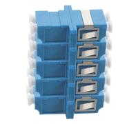 ERINGOGO 5pcs Fiber Coupler Kit for Connectors Adapter Easy Installation for Networking Enhanced Stability Performance for Data Centers Communication Equipment