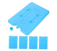 ERINGOGO 5pcs Ice Packs for Refrigerators Reusable Freezer Blocks for Lunch Boxes Travel and Cold Chain Transport Efficient Cooling Technology Extended Duration
