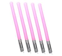 ERINGOGO 5pcs Inflatable Swords Toy Pvc Boys and Girls Party Favors Light up Swords for Halloween Fun Portable