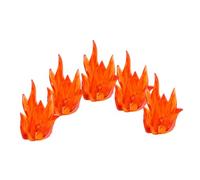 ERINGOGO 5pcs Miniature Action Figures Realistic Fire Effects for Creative Construction Play Enhances Imagination and Manual Dexterity for Boys and Girls Constructive Activities