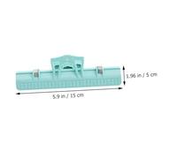 ERINGOGO 5pcs Multi-color Music Score Clips Abs Metal Instrument Parts Paper Holders for Musicians Practical Document Fixing Binder for Books Manuals