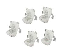 ERINGOGO 5pcs Newborn Bath Mat Boy Girl Bathtub Shower Cushion Adjustable Bath Tub Pad for Bathing Comfortable Seating in Bathtub