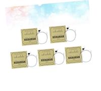 ERINGOGO 5PCS Nylon Core Ukulele Strings for Ukuleles Wire Musical Instrument Parts for Beginners and Adults Bright Clear Tone with Fast Response