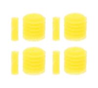 ERINGOGO 5pcs Replaceable Filter Sponge Pre-filter Yellow Coarse-pore Cotton Aquarium Filter Accessory Built-in Tank Sponge for Fish Tank Filtration and Aquarium Cleaning