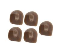 ERINGOGO 5pcs Sturdy Colloid Flute Button Mats for Convenient Storage and Mute Functions, Portable Flute Button Bricks Accessories Suitable for Music Studio Use