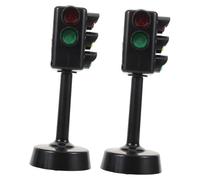 ERINGOGO 5PCS Traffic Light with Realistic Sound and Voice Activated Lights Educational Road Signal Models for Role Bonding and Classroom Learning Activities