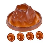 ERINGOGO 5pcs Volcano Eruptions Base Prop DIY Volcano Science Model for Educational Lab Experiments Science Project Teaching Geography and Volcanic Knowledge